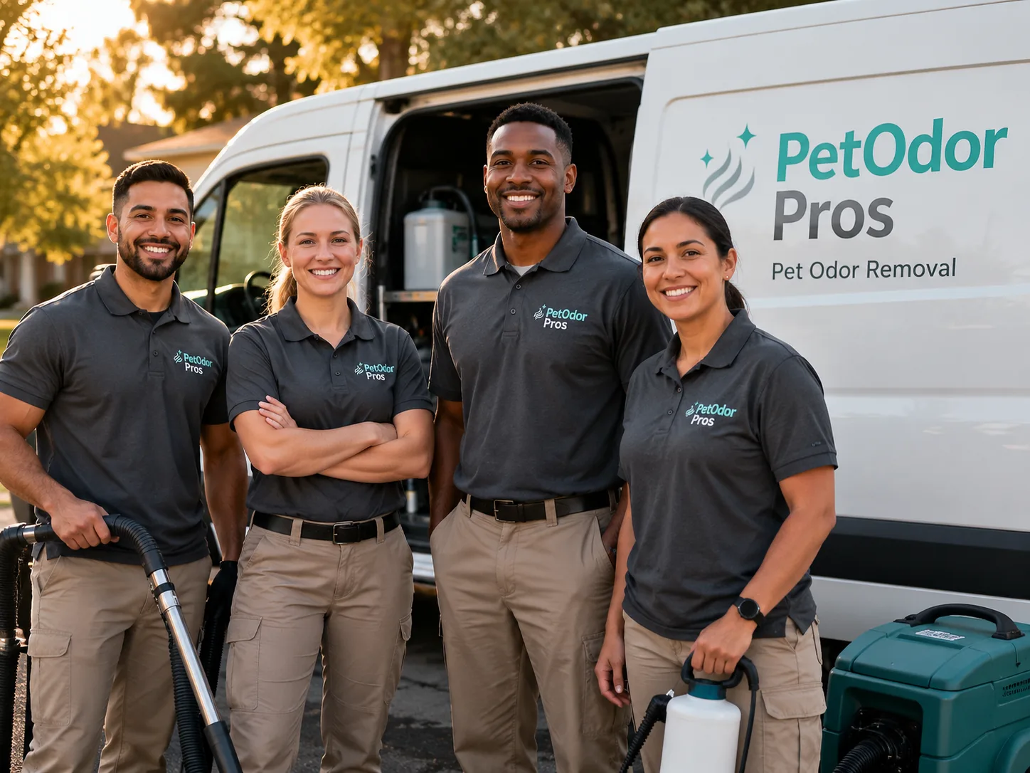 Pet Odor Removal team serving Dickinson, TX
